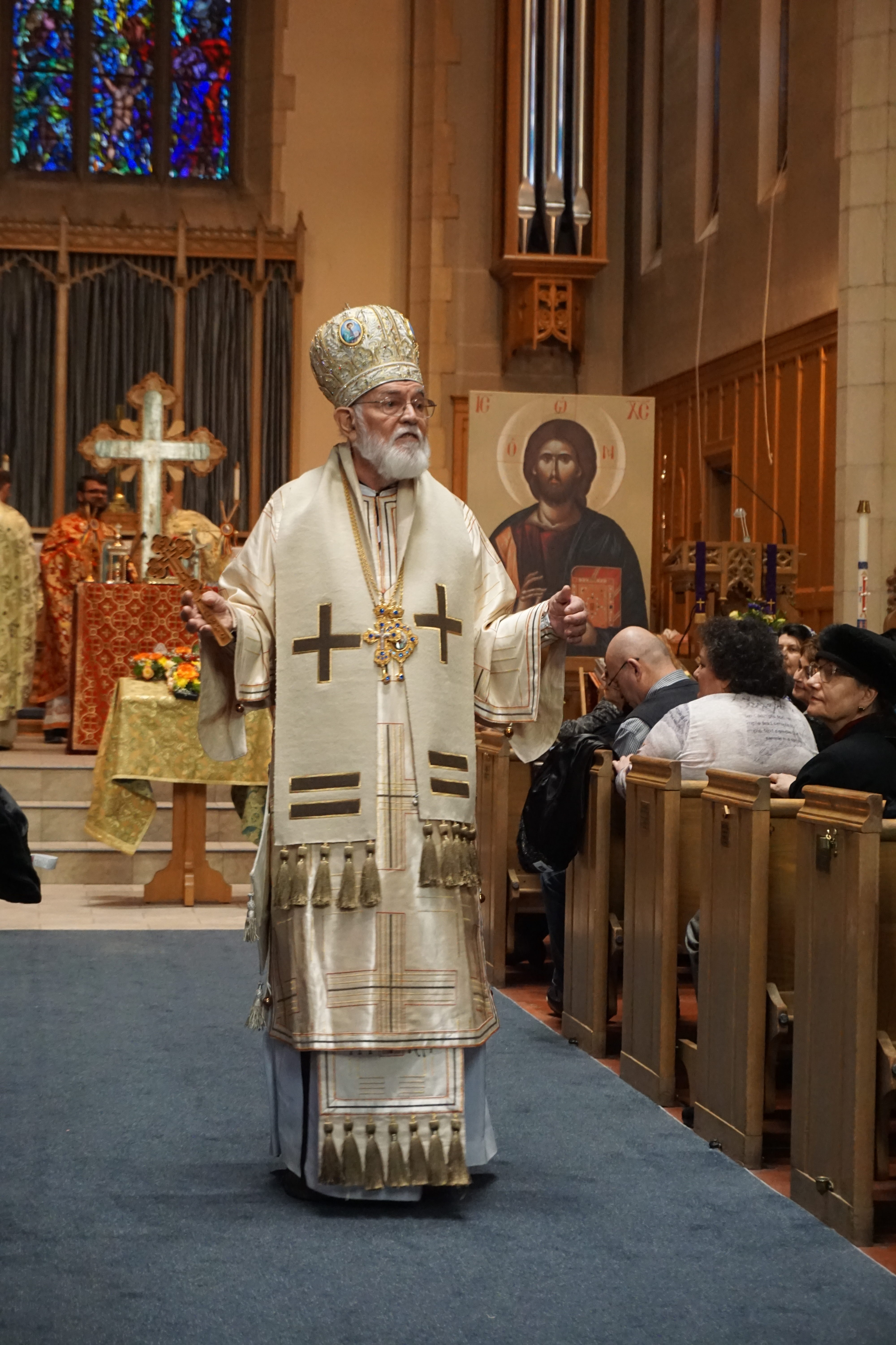 (Română) Vizita Arhiepiscopului nostru Nathaniel - 11 Martie 2018 (partea II)